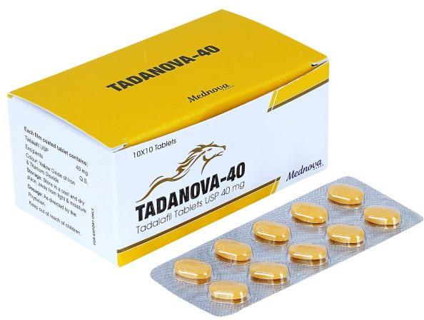 Tadanova 40mg Tablets