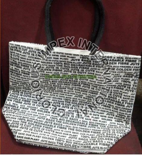 Jute hand painted bags Manufacturer and Exporter from Kolkata India