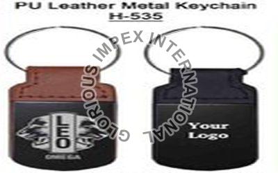 PU Leather Metal Key Chain