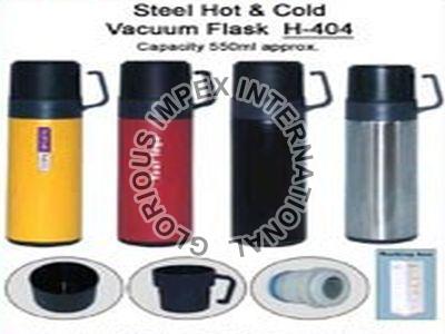 Steel Vacuum Flask With Cup