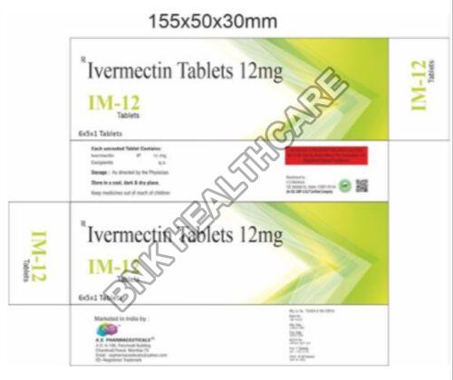IM-12 12mg Tablets