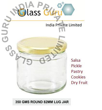 350ml Lug Glass Jar