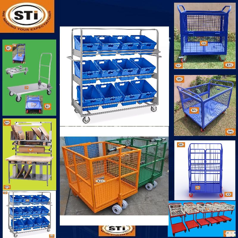 Order Picking Cart For Ecommerce Warehouse