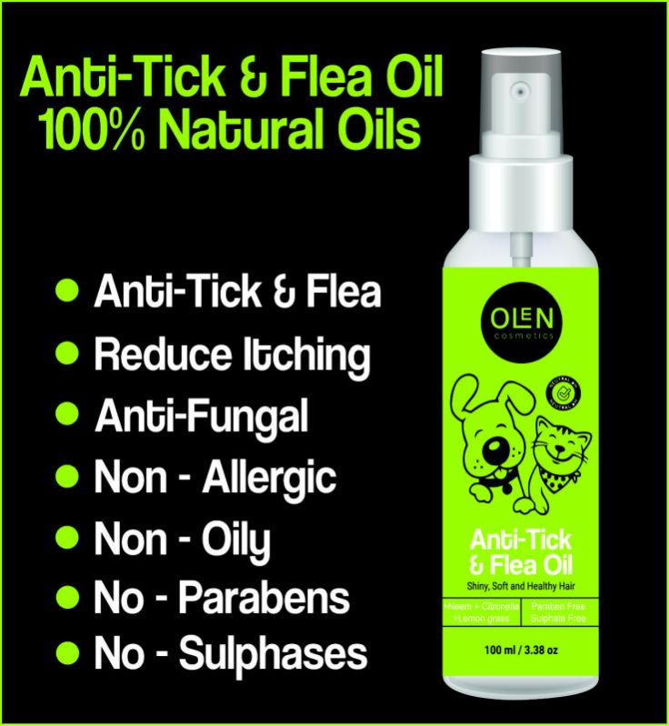 Dog Anti-tick & Flea Oil Spray