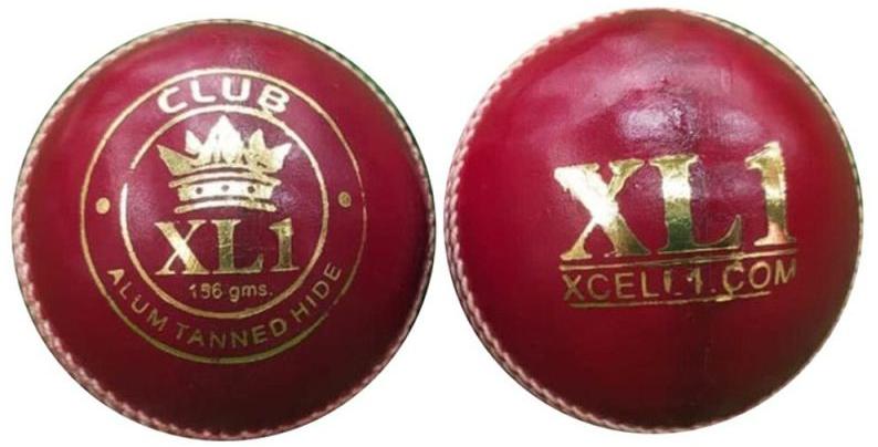 XL 1 Club Red Leather Ball