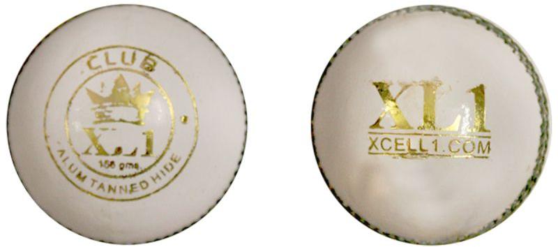 XL 1 Club White Leather Ball