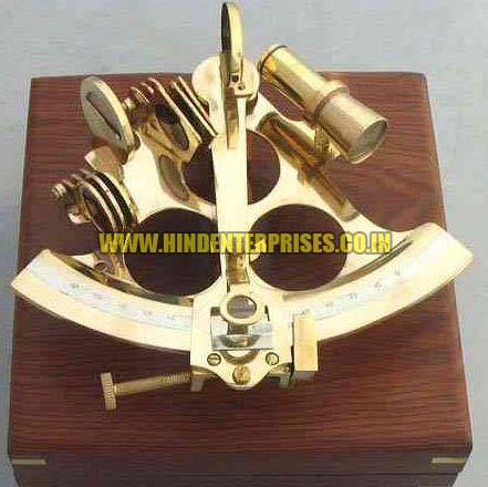 6 Inches Slow Motion Nautical Sextant He-10004