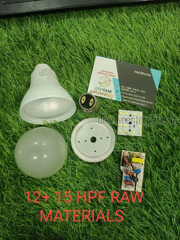 12 - 15W LED Bulb Raw Material