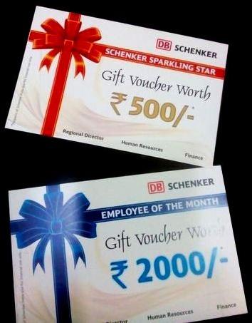 Gift vouchers