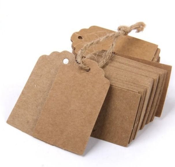 Plain Paper Garment Tags