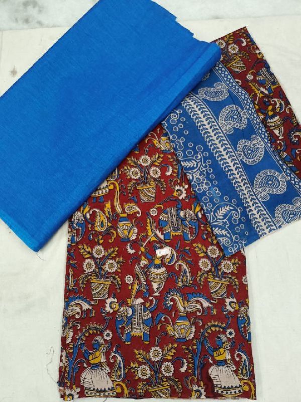 Buy Beautiful Kalamkari Dress Materials, Gowns at Best Prices – ekantastudio