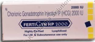 Fertigyn HP 2000 (Human chorionic gonadotropin)