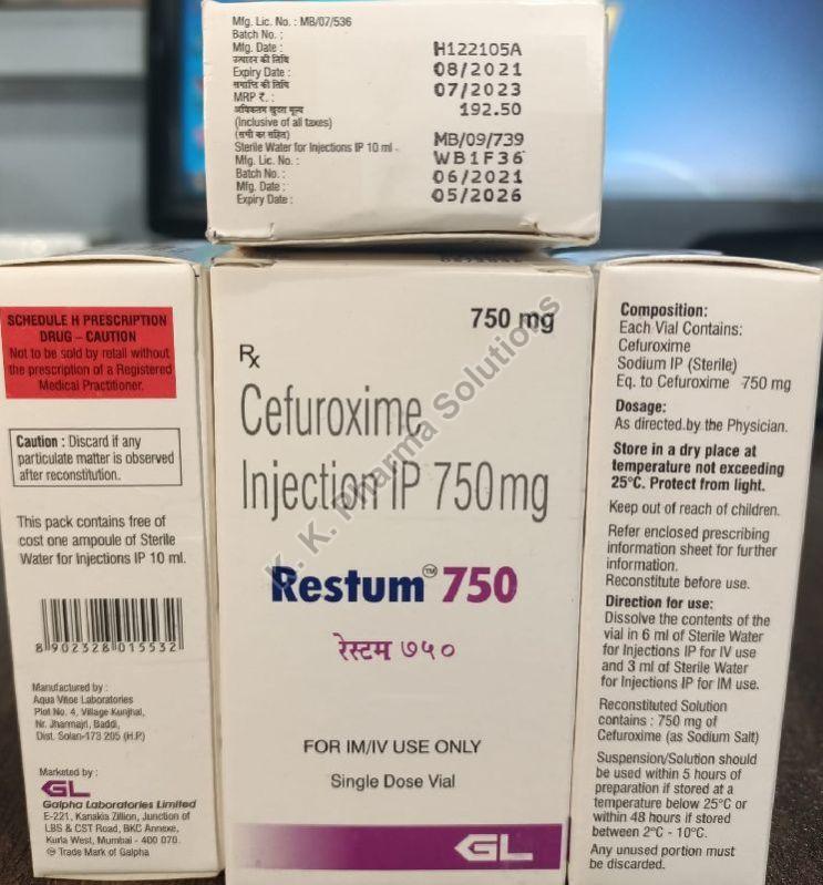 restum 750 cefuroxime injection