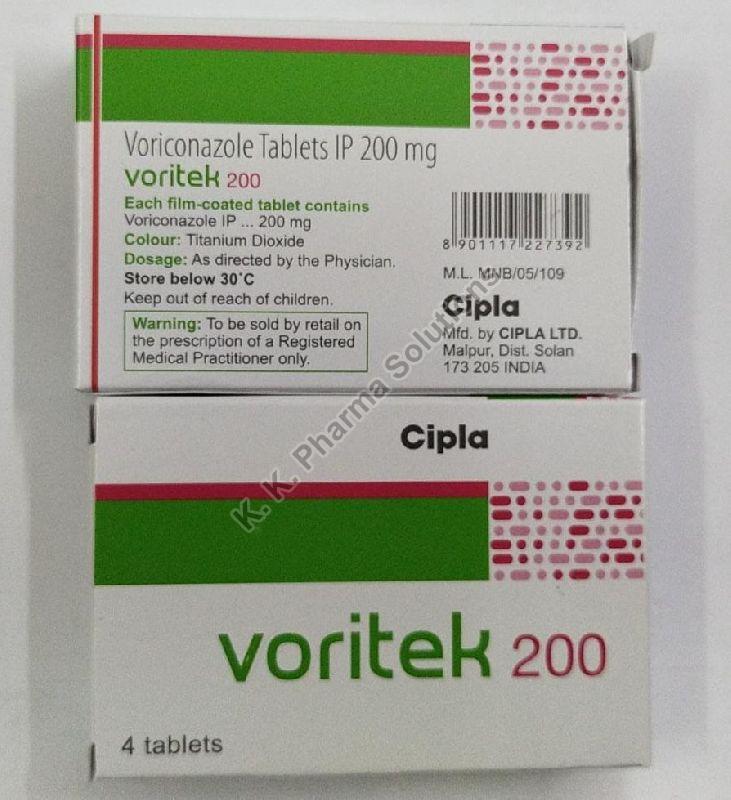 Voritek 200mg Tablets