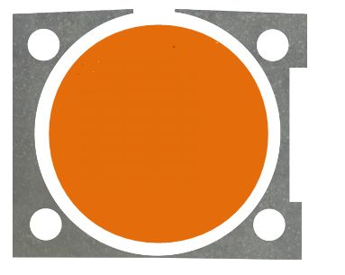 Square Cut Out Type Shim