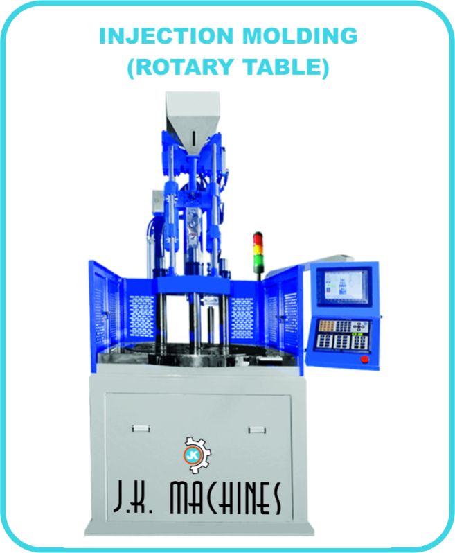 Rotary Slide Vertical Injection Molding Machine