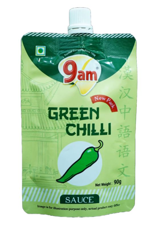 90gm 9am Green Chilli Sauce