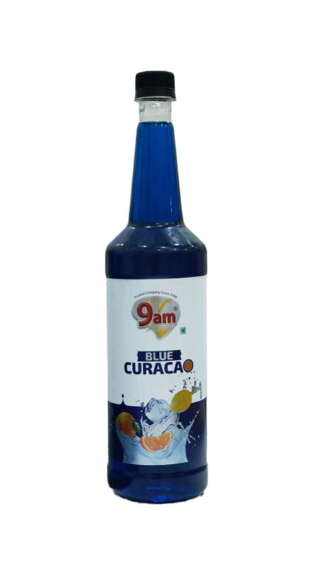 9am Blue Curacao Mocktail Syrup