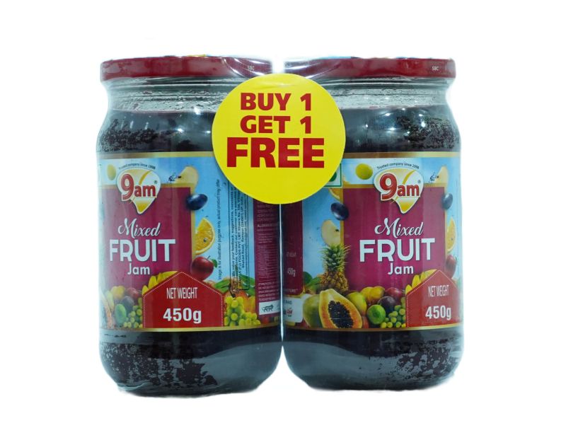 9am Pack of  2 Mixed Fruit Jam