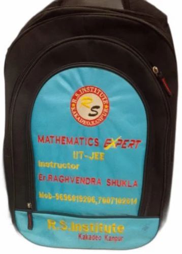 Embroidery Customize School Bag