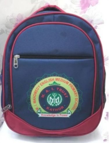 Red & Blue Promotional Customized Backpack