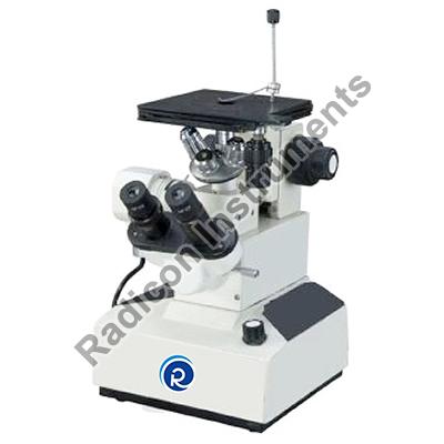 Radicon Co-Axial Inverted Binocular Metallurgical Microscope ( Premium RIBM - 728)