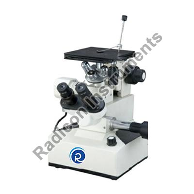 Radicon Co-Axial Inverted Trinocular Metallurgical Microscope ( Premium RITM - 730 )