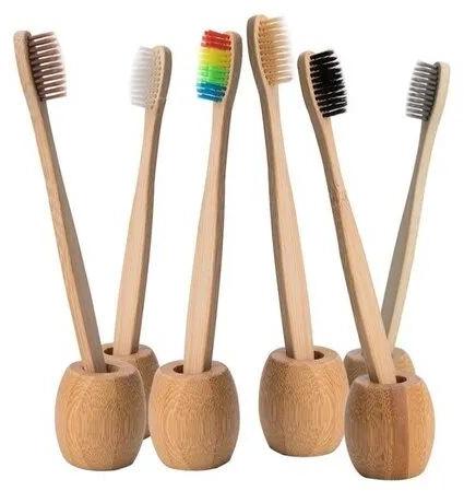 Bamboo Toothbrush Holder