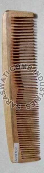 NW08 (R) Handmade Neem Wood Hair Comb