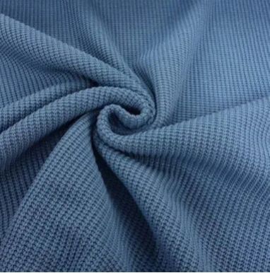 Poly Cotton Waffle Knit Fabric Manufacturer Supplier from Ludhiana India