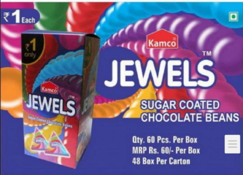 Kamco Jewels Sugar Coated Chocolate Beans