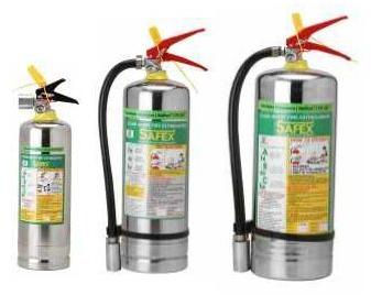 Stainless Steel Clean Agent Fire Extinguisher