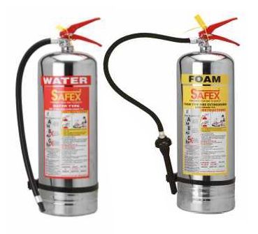 Stainless Steel Stored Pressure Fire Extinguisher