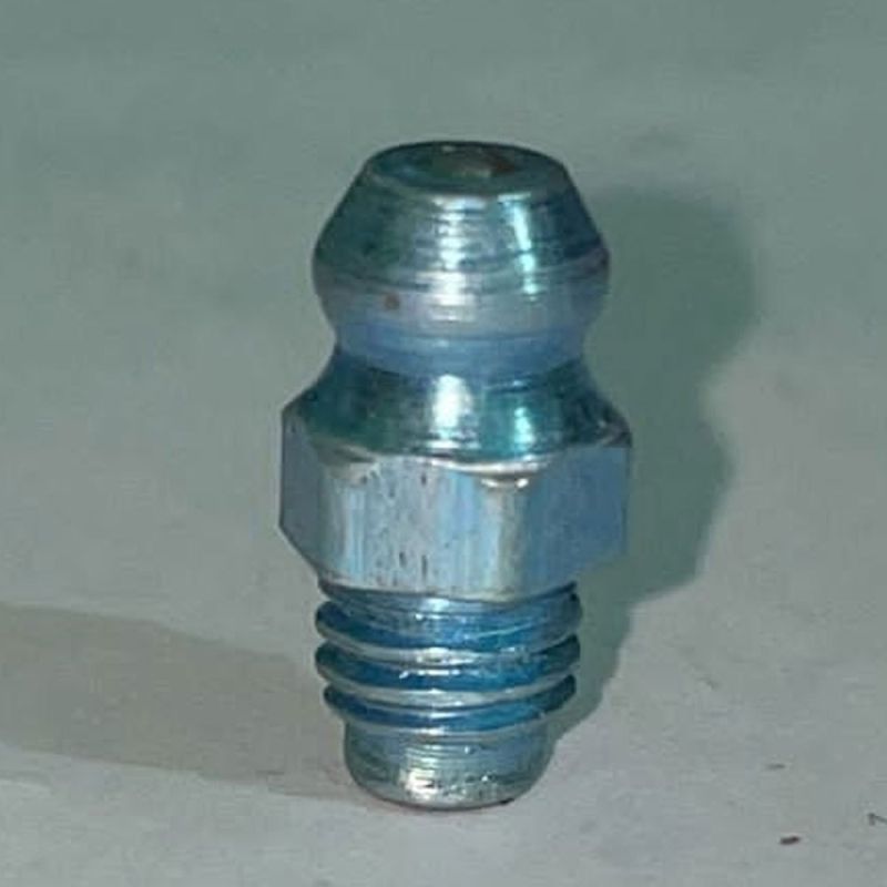 Mild steel 1/4 UNF Straight Grease Nipple