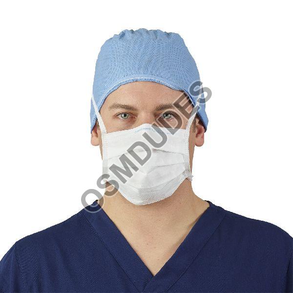 DISPOSABLE 3PLY TIE EARLOOP FACE MASK