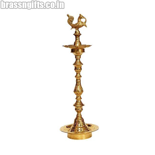 Annapakshi Brass Oil Lamp
