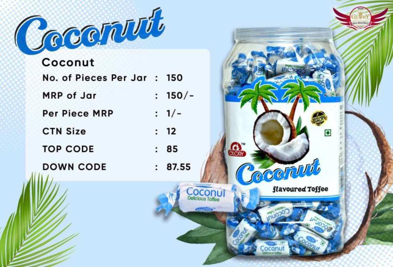 Coconut Flavoured Toffee