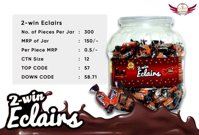 Eclairs 2-Win Flavoured Toffee