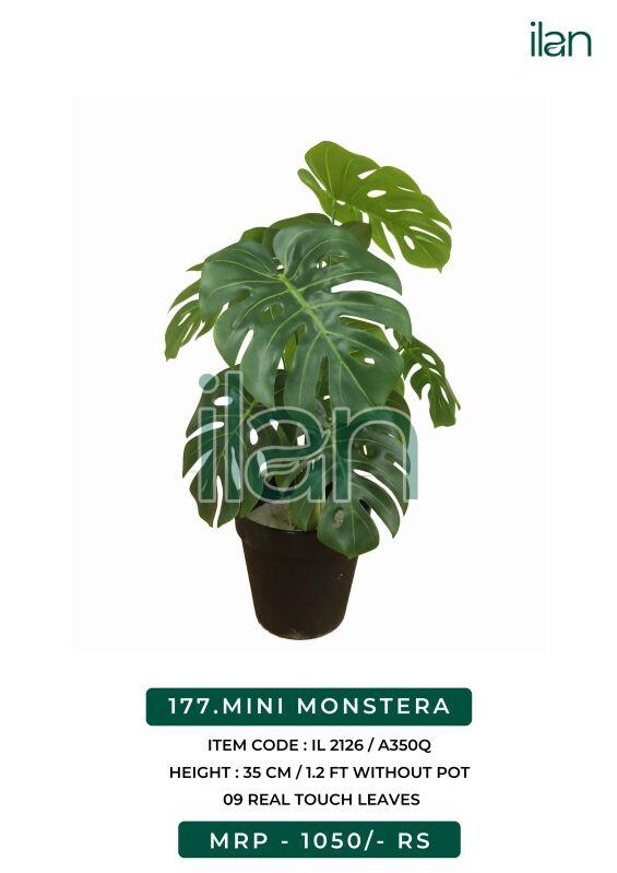 mini monstera 2126 artificial plants