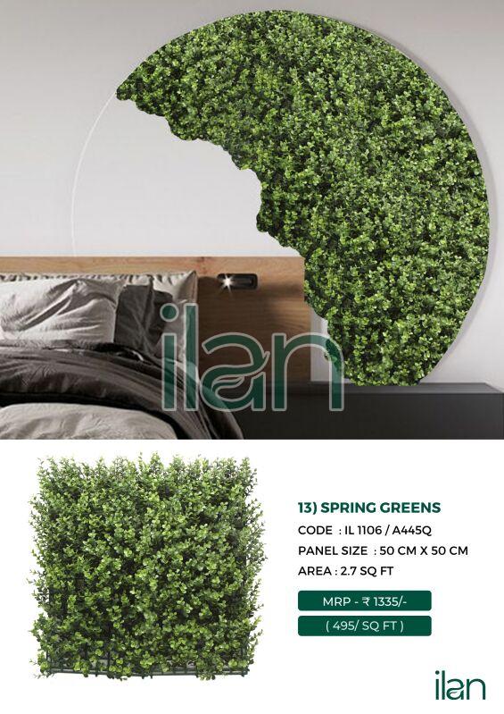 spring greens artificial green walls