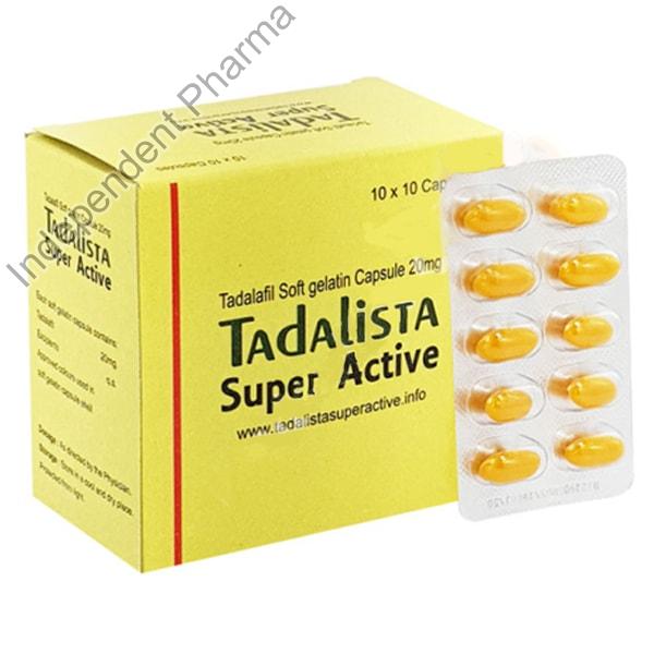 Tadalista Super Active Softgel Capsules