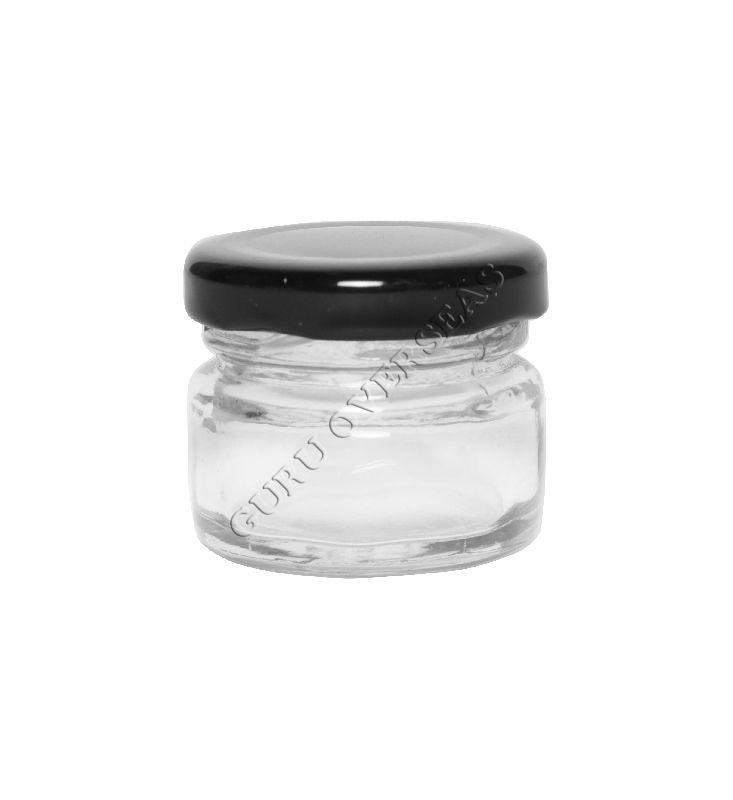 31 ML ROUND GLASS JAR