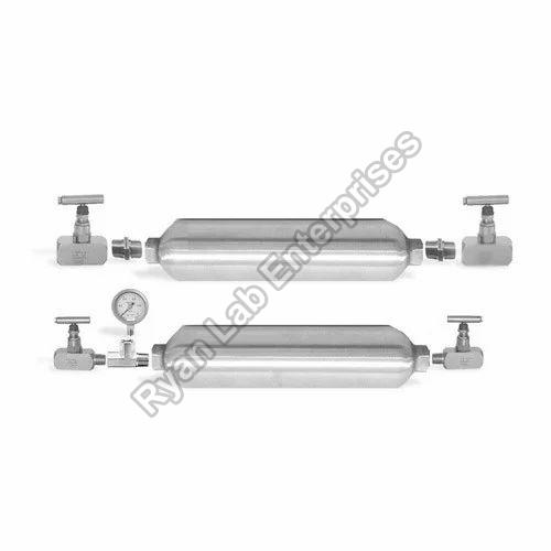 Stainless Steel Gas Sampling Bomb