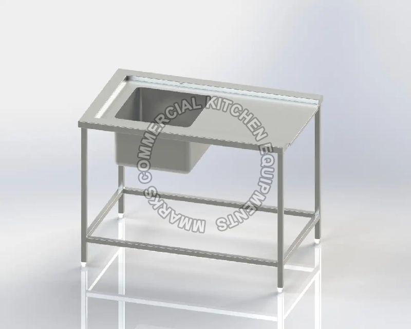 Stainless Steel Sink with Work Table