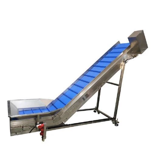 Infeed Chain Conveyor for Paddy Straw Grinding System (Hammer Mill)