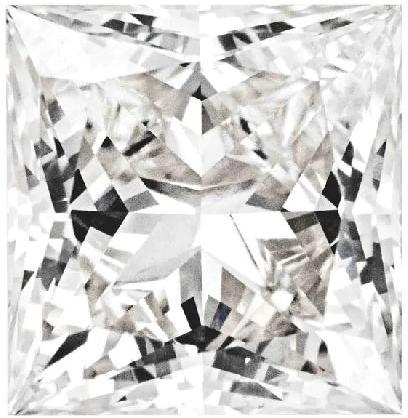 3.00 Carat Princess Cut Diamond