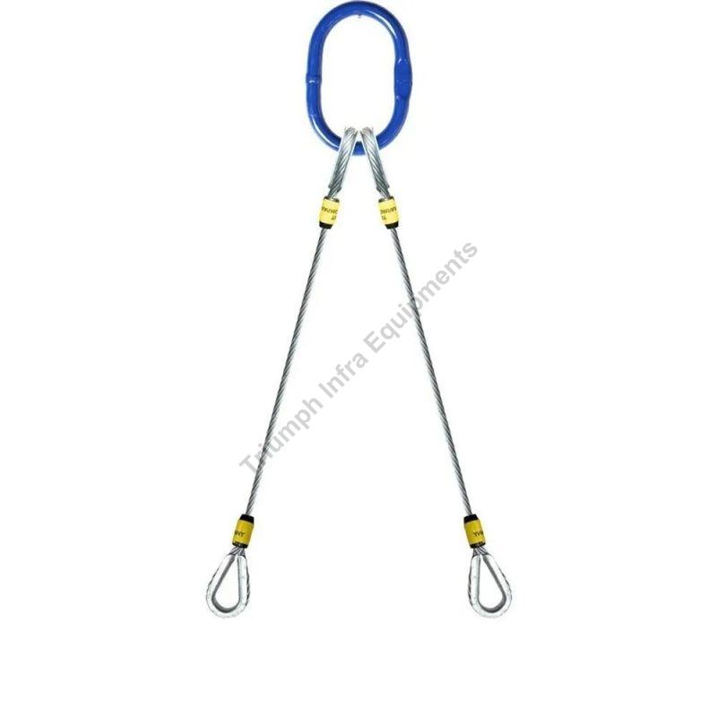 Two Legged Wire Rope Sling