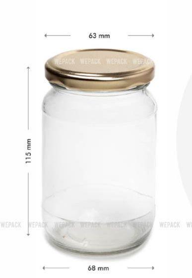 250ml Round Glass Jar