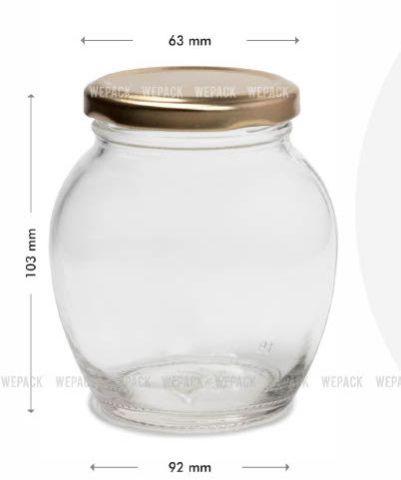 350ml Glass Matki Jar