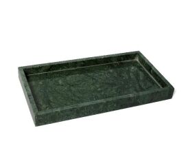 GREEN MARBLE TOWEL TRAY